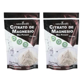 Citrato De Magnesio + Potasio 2 Pzs Fatiga Insomnio Estres