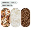 50 lb Flour Storage Container, 2 Pack Rice Storage Container