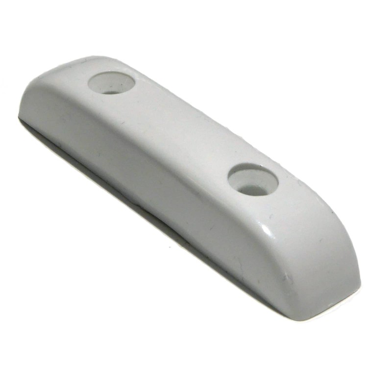 Thumb/finger rest for precision jazz bass guitars white inc screws