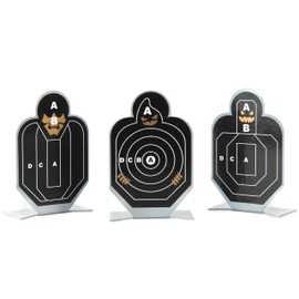 Target Dummy Precision Targets Metal Black Gel Blaster Training Tool