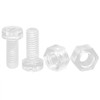 Qrity Pack of 20 Screws and Nuts Kit, M6 x