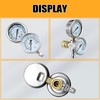JOEJET Pressure Washer Gauge, Pressure Washer Pressure Gauge and Temperature