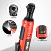 DNA MOTORING TOOLS-00170 12V 3/8" Cordless Electric Ratchet Wrench with