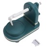 Peeler Tool Fruit Peeler Machine Green for Home (Dark Green)