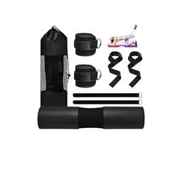 Venbytech for Pad Set with Weight Lifting Straps and Ankle Straps - Suitable for Hip