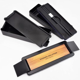 Iwasaki Industrial Men's Lunch Box, 2-Tier, 34.0 fl oz (940 ml), Wood, Easy Care