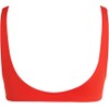 Tommy Jeans Women's Bikini Top Bralette Without Underwire, Red (Hot