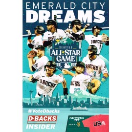 Arizona Diamondbacks 2023 Diamondbacks Dbacks Insider Program Magazine #6 Gallen Carroll AllStar Game