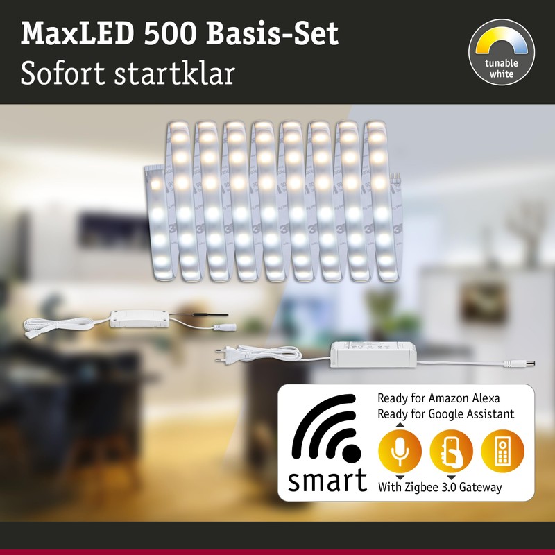 Paulmann 78872 LED Stripe MaxLED 500 Basic Set Smart Home