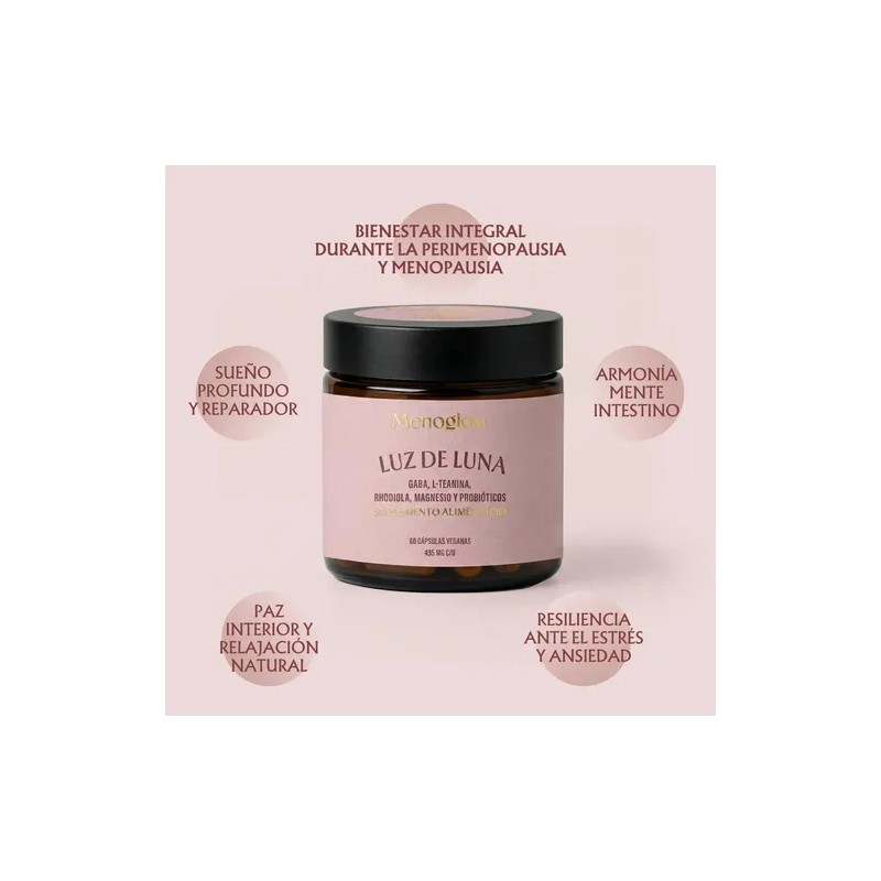 Suplemento Perimenopausia Para Mujer 60 Caps Fórmula Natural Sin Sabor