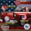 Decals by Haley American Flag Decal VInyl Sticker Tattered Waving
