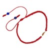 Lucky Charms USA Evil Eye Red String Protection Bracelet With
