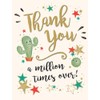 Piccadilly Greetings Modern Occasion Card Thank You - 8 x