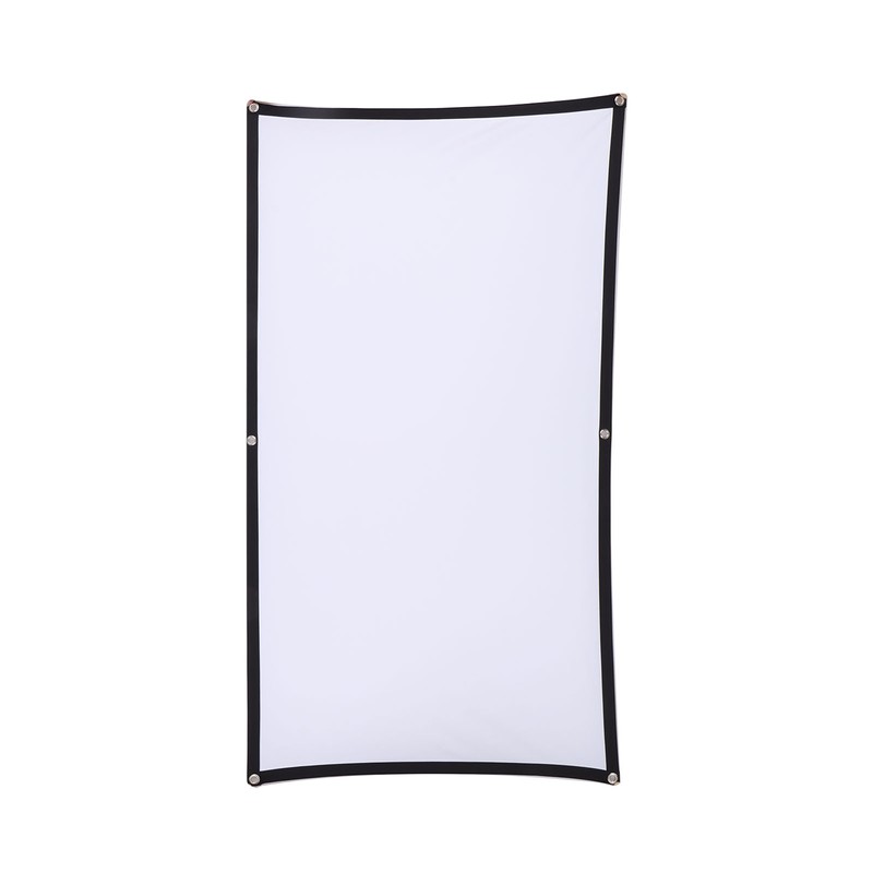 Projector Screen High Definition 4K AntiCrease Foldable Portable Movies Screen