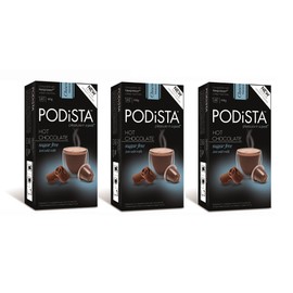 Hot Chocolate Nespresso Compatible Capsules Hot Cocoa Pods - Sugar Free - 3 Boxes - 30 Pods