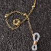 2 Pcs Glasses Chains, Spectacles Cord Beaded Eyeglass Chain Glasses