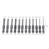 12 Pieces 1/4 Inch Hex Shank PH00 Magnetic Long Screwdriver