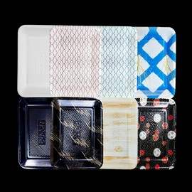 PSP Tray No. 22 800 Styrofoam Disposable Meat Side Dish Packaging Plate Container, 1. White / PSP 트레이 22호 800개 스티로폼 일회용 정육 반찬 포장 접시 용기, 1. 백색