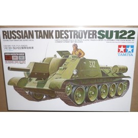 Tamiya 89798 1/35 Russian Tank Destroyer SU-122 w/Master Set