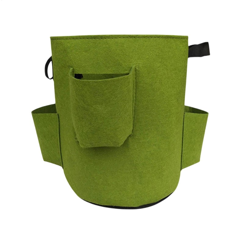 Strawberry Planter Grow Bag - Hangable Tomato Planter,5 Gallon Felt