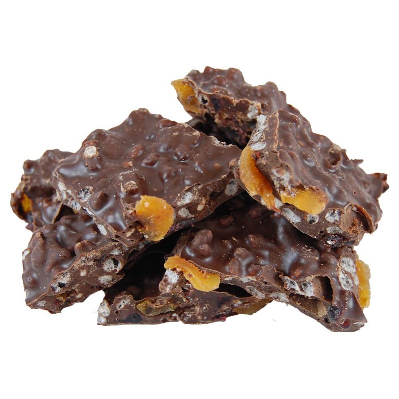 Vermont Nut Free Chocolates Crispy Fruit Bark (Dark Chocolate) 8