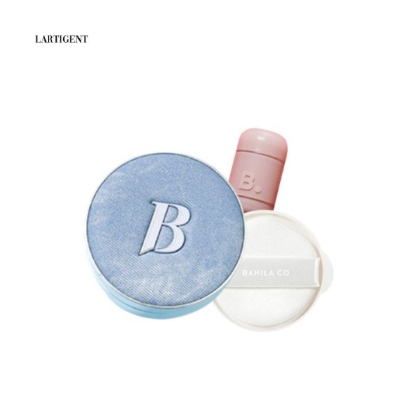 BANILA CO Mood On Touch Cushion Limited Set 3items [Denim