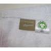 linenHall 500gsm, Combed Organic Cotton Bath Towels in White