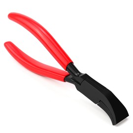 LPZMPZ Folding Pliers 45 Degree Folding Pliers Sheet Metal Pliers Wide 22 mm Sheet Metal Bending Pliers Bending Pliers with Non-Slip Handle Roofing Tool for Bending and Smoothing Sheets (Red 45°)