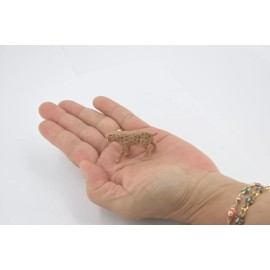 Unbranded Saber Tooth Cat, Realistic, Figure, Model, Replica, Toy, Gift, 2" CH647 BB169