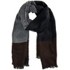 camel active Men's Lightly Scarf, Graphite Gray