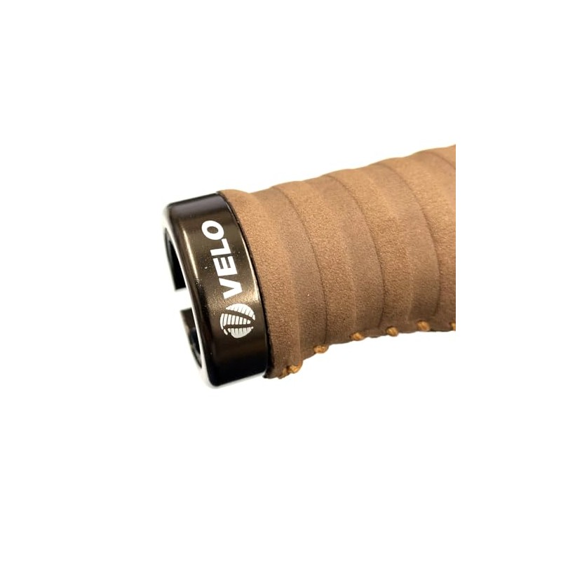 VELO ERGO LEATHER GRIP BROWN GP-VL-M009