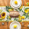 Artoid Mode Lemon Summer Table Runner, Seasonal Spring Kitchen Dining