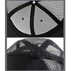 Spargel Men's Mesh Cap, Hat, Large Size (Up to 25.6