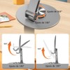 Soporte para Celular, Ajustable Base para Celular (Gris)