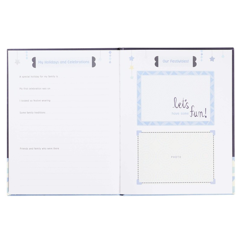 C.R. Gibson ''Twinkle Twinkle Little Star'' Blue Baby Memory Book