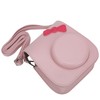 PU Leather Antidrop Retro Shoulder Protective Camera Bag Pouch for