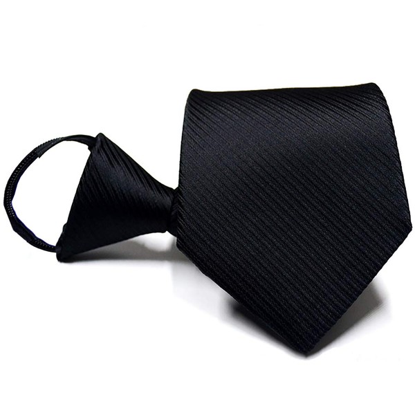 ZooooM ZM-MUSUNEKU Men's Necktie, Zipper, Chuck, No Tie, Type C