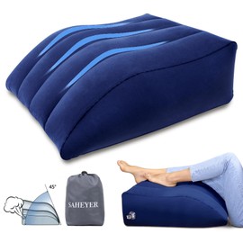 SAHEYER Vein Cushion, Leg Elevation Cushion, Inflatable Vein Cushion and Leg Cushion, High Position, Vein Cushion for the Legs, Comfort, Improve Blood Circulation and Reduce Swelling