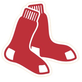 Generic Red Sock Sticker Size 5.9'' x 5.9''