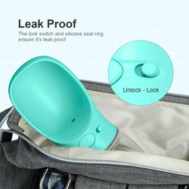 COTOP COTOP Dog Water Bottle-350ml/550ml Portable Dog Drinking Bottles for Walking Travel,Leak-Proof Puppy Doggy Drinking Dispenser & Feeder for Hiking, Camping, Outdoor Dog Drinking Bowl Dog Gift