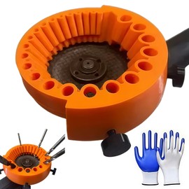 Drill Sharpening Tool, Drill Sharpening Tool, Universal Drill Bit Sharpening Tool, 2 to 13 mm Drill Bits for Grinding, 125 mm Grinder & Angle Grinder