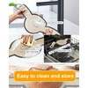 TPZORJX 2 Stück Silikon Backmatte für Dutch Oven,Wiederverwendbare Backmatte Brot
