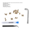 35 Pcs Set 3D Printer Nozzle Cleaning Kit MK8 Brass