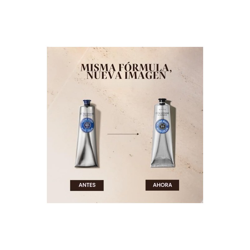 L'OCCITANE Crema de manos de karité (Karité) de 150 ml,