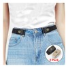 JasGood 2 Pack Buckle Free Elastic Belt for Men or