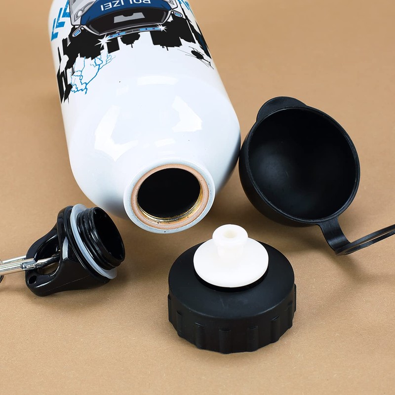 Striefchen® Drinking Bottle with Police Car and Name of Choice