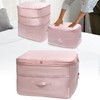 Space-saving compressing organiser, storage for duvets, clothes storage, storage bag