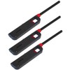 3 Pack BBQ Grill Lighter Refillable Butane Gas Candle Fireplace