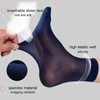 5 Pack Mens Ultrathin Breathable Silk Sheer Dress Socks Summer