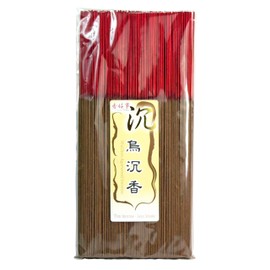 Incense Fortune - WuChen Xiang Agarwood Incense Joss Sticks (30cm, 300g, 400 Sticks) - Taiwan Traditional Bamboo Incense for Religious & Meditation, Thin Sticks & Less Smoke (1)